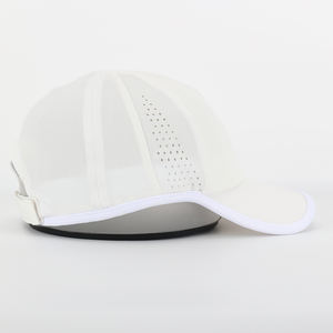 Casquettes de baseball ajustées brodées personnalisables 100% polyester respirant chapeau de sport de gymnastique pour la course à pied Tennis vente en gros - Product Image 4