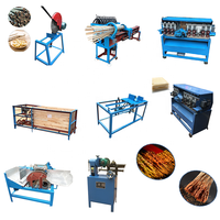 Cure-dents Bambou En Bois Automatique Dent Pick Bbq Bâtons Maker Bambou Kebab Viande Brochette Faisant La Machine à vendre