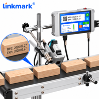 Imprimante jet d'encre en ligne 12,7 mm OEM ODM, machine de codage personnalisée pour la date, le numéro de lot et la date d'expiration sur carton, bouteille, sac