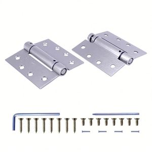 Bisagras de puerta pivotantes modernas, venta al por mayor europea, bisagras de puerta oscilante de cierre automático de Metal de alta calidad, capacidad de 150 libras, 1 año de garantía - Product Image 6