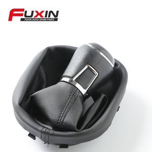Funda Protectora de Palanca de Cambios Fuxin para Volkswagen Caddy 2 II Mk2 Touran, Estilo Plano de Cuero de Lujo, 5 y 6 Velocidades - Product Image 5