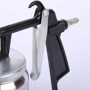 Pistolet de pulvérisation pneumatique conventionnel PQ1 à alimentation par siphon pour la peinture de portes de voitures et de murs, 500 ml - Product Image 4