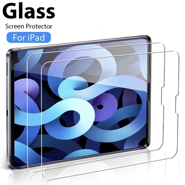 Transparent Tempered Glass Screen Protector Film for ipad Mini 1 2 3 4 5 6 7 8.6 2024 2026 Anti-Scratch