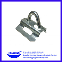 Hongjing Matériel Pôle Support De Montage En Acier Électro-galvanisé FTTH Pôle Fixation Câble Optique Fixation Cerceau Pôle Support