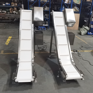 Schräg band förderer Seitenwand band förderer für einges acktes Material Schräg aufzug förderer - Product Image 5