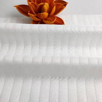 Vente en gros de stores verticaux pour rideaux occultants fil anti-rayures transmettant la lumière et tissu de voilage en fil blanc opaque