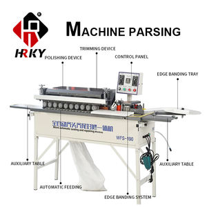 घर की सजावट में पूरी तरह से स्वचालित <span class=keywords><strong>pvc</strong></span> और एब्स एज बेंडिंग मशीन घर की सजावट में सीधे - Product Image 3