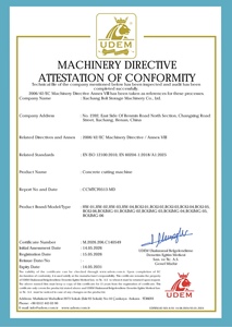 Cortadora de Asfalto Diésel con Control Remoto de 36 HP, Certificación CE y EPA, Cuchilla de 1200 mm, Profundidad de Corte de 50 cm, Cortadora de Concreto de Alta Potencia - Product Image 4
