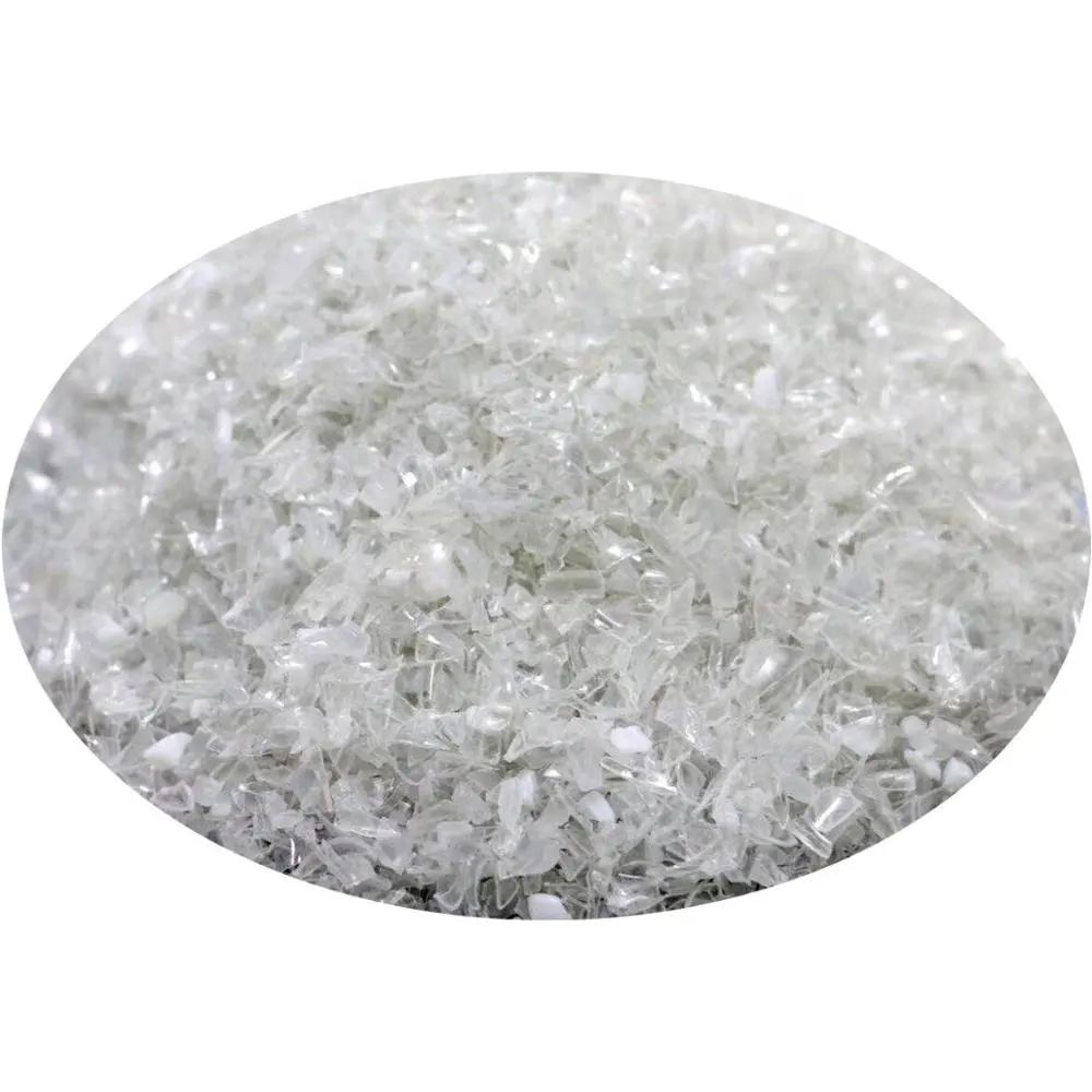 cold and hot washed PET BOTTLE FLAKES SCRAP price per ton WHITE COLOR