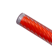 Bastón de 39 cm para Guardia de Seguridad Defensiva, Barra de Luz LED Estroboscópica para Control de Tráfico y Señalización de Aeronaves