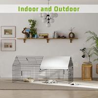 Cages à poulets, canards et lapins pliables et détachables avec tissu imperméable, cages à poulets d'extérieur, cages d'élevage de volailles