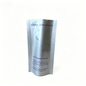 Sachets en aluminium argentés, pochettes verticales 1L sans bec verseur, sacs d'emballage épais pour sérum et liquide <span class=keywords><strong>vaisselle</strong></span> 1 litre - Product Image 3