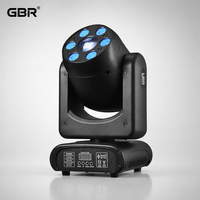 Projecteur LED Spot & Wash 2-en-1 à tête mobile, 7 couleurs, prisme à 5 facettes en option, DMX RDM, éclairage de scène pour discothèque et mariage, Magicdot