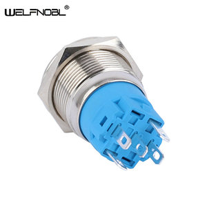 19Mm Momentary Alumina Kim Loại <span class=keywords><strong>LED</strong></span> <span class=keywords><strong>Logo</strong></span> Ánh Sáng Cố Định Thông Minh Nút Biểu Tượng Tùy Chỉnh Nút Chuyển Đổi Thiết Bị Nhà 12V - Product Image 4