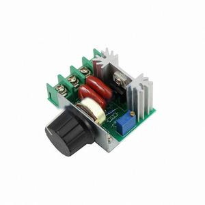 OEM PCBA de fábrica 1 pieza 2000W 220V SCR electrónicos de tensión módulo controlador de velocidad controlador de Control en todo el <span class=keywords><strong>mundo</strong></span> de la tienda - Product Image 5
