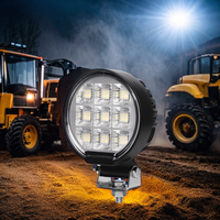 Projecteur LED haute puissance étanche 4.1 pouces 54W pour voitures camions utilisation marine agricole robuste 9-32V lumière de travail nouveau