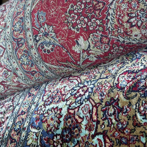 Chất Lượng Cao Phương Đông Truyền Thống Phương Đông Lụa Thảm Cổ Kerman Ba Tư Hoa Tay Thắt Nút Thảm Cho Phòng Khách - Product Image 5