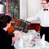 Protège-menu A4 en PVC transparent pour restaurant, café, bar, hôtel