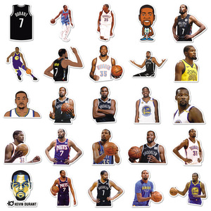 50 sticker Usticker sticker Sports asketball Superstar foto deportes para adolescentes regalo sticker Evin ururant pegatina - Product Image 5