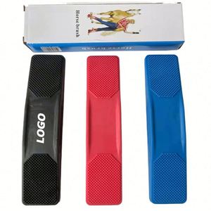 6-in-1 Horse Grooming <b>Brush</b> and Deshedding Tool - Multi-Use Curry Comb for Horses, Dogs, <b>Pet</b> Hair Removal, Mane & Tail Care - Product Image 1
