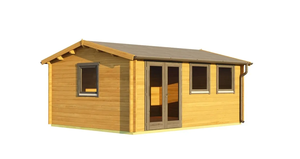 Maison de jardin en bois avec coussins de meubles en bois salon Gartenhaus balcon <span class=keywords><strong>cabane</strong></span> de jardin pour vivre - Product Image 4
