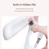 Coupe-ongles et ponceuse LED anti-saignement pour chats et chiens, fabriqué en Chine avec emballage en anglais