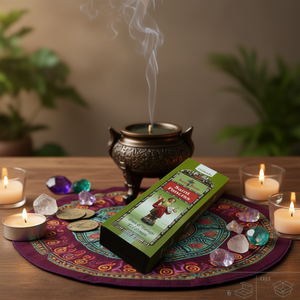 Saint Pancras Incense Sticks For Work And Money Tulasi 6 Packs - Product Image 3