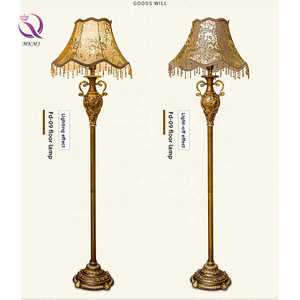 Lampe sur pied de style américain rétro MKMJ pour la décoration intérieure de luxe, ambiance salon et éclairage de chambre à coucher - Product Image 5