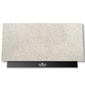 GOLDTOP OEM/ODM High Quality Cuarzo 1013 Wholesale Price Vanity Tops Countertop Slabs Grey Galaxy Light Quartz