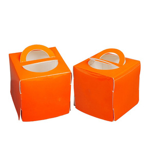 Tùy Chỉnh In Logo Thân Thiện Với Môi Các Tông Màu Trắng Xách Tay Bánh Sinh Nhật Takeaway Bánh Hộp - Product Image 6