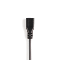 Câble d'alimentation portable Micro femelle à 2 cœurs, 0.3m, USB personnalisé, gamme haut