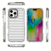 Étui de téléphone de luxe simple en TPU+PC électroplaté, tendance streetwear, antichoc pour 14/13/12/11 Pro Max/XS/XR/8/7 Plus