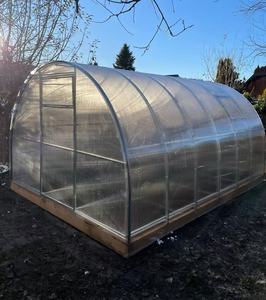 Invernadero Seepoem Sigma 3*6m para Jardín Urbano, Invernadero de Policarbonato de Bajo Costo para Verduras y Frutas - Product Image 1