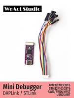 WeAct STLink V2 V3 DAPLink ARM Hata Ayıklayıcı Tip-C STM32 Programlayıcı Emülatörü, STM32F103CBT6 MCU İndirici için