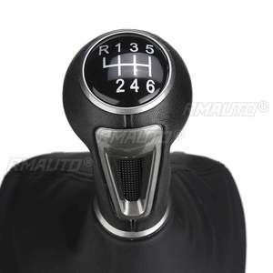 Palanca de Cambios de 5/6 Velocidades para Coche con Funda de Cuero PU para Seat Leon 2006 2007 2008 2009 2010 2011 2012 - Product Image 5