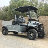 Voiturette de golf électrique compacte MK ZXK-T 2025 avec espace de chargement, 2 places, autonomie de 100 km, facile à utiliser, polyvalente pour les loisirs et les usages multiples