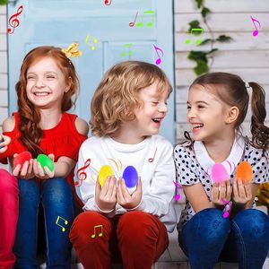 24 instrumentos musicales de coctelera para regalo de niños, 12 coctelera de huevos y 12 cascabeles de muñeca para Navidad - Product Image 4