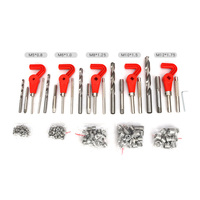 131 pièces Kit de réparation d'insertion de recul métrique automatique Kit de réparation de filetage de bobine hélicoïdale personnalisable OEM