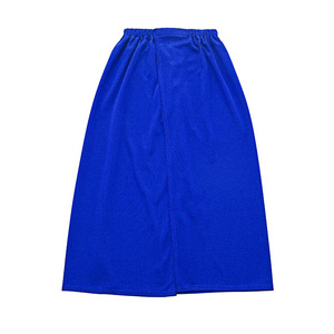 Women Cycling Sun Protection Skirt Solid Color Long With Slit Anti Uv Outdoor Wear - Product Image 3
