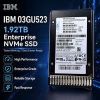 Pour IBM 03GU523 1,92 To 2,5 pouces NVMe PCIe Flash SSD Disque Flash à branchement à chaud pour les systèmes de stockage FlashSystem séries 5200/5000