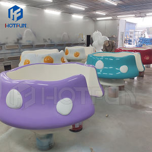 Equipo de Entretenimiento al Aire Libre Hotfun, Atracción Giratoria con Forma de Taza de Café de Dinosaurio, Fibra de Vidrio y Acero, 24 Asientos, Uso Familiar - Product Image 2