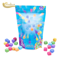 Mini bombes de bain pour enfants, coffret cadeau individuel avec jouet surprise à l'intérieur, bombes effervescentes naturelles et biologiques, ensemble d'animaux dinosaures pour enfants