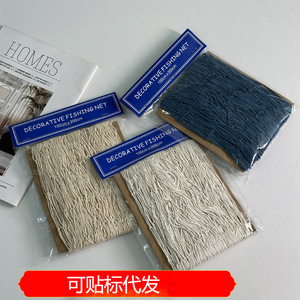 Decoración de Pared Estilo Mediterráneo con Red de Pesca, Línea Gruesa de Algodón, Decoración para el Hogar, Sala de Estar, Dormitorio, Entrada, Comercial - Product Image 5