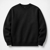 Hoodie Fleece Thermal Unisex 280G 5 Warna Manset Bergaris Sweatshirt Tebal 500k Stok Siap Grosir Kustom