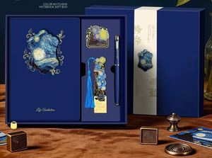 Orange Floral <b>Notebook</b> and Pen Gift Set for OEM Cultural Style Corporate Gifts and Custom Branding Orders - Product Image 4