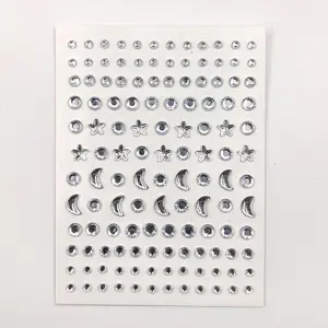 Moda tatuaje <span class=keywords><strong>temporal</strong></span> pegatina música Festival cara joyas maquillaje diamantes de imitación piedra accesorios para fiesta - Product Image 3