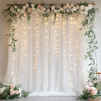 Prix d'usine Rideau Mur de fleurs pour scène de mariage Décoration de fond de mariage Décoration de toile de fond de mariage