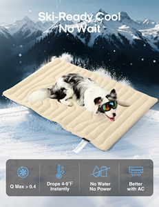 Sommer Kühlmatte für Hunde, Tragbare Eis-Kühlmatte für Haustiere, Waschbare Haustier-Kühlmatte mit <span class=keywords><strong>Gel</strong></span> - Product Image 5