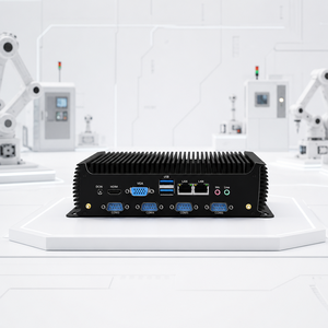 Mini PC industriel sans ventilateur Celeron J1900 Intel I3 <span class=keywords><strong>I5</strong></span> 12e génération 2*RS232 DDR3L DDR4 WIFI 4G Support Win11/Linux PC industriel sans ventilateur - Product Image 5