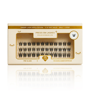 Kit di Extension Ciglia Finte a Ciuffi Segmentati 20mm Marrone Scuro con Fascia Sottile, Kit Fai-da-Te per Ciglia Individuali <span class=keywords><strong>Pre</strong></span>-Tagliate - Product Image 2